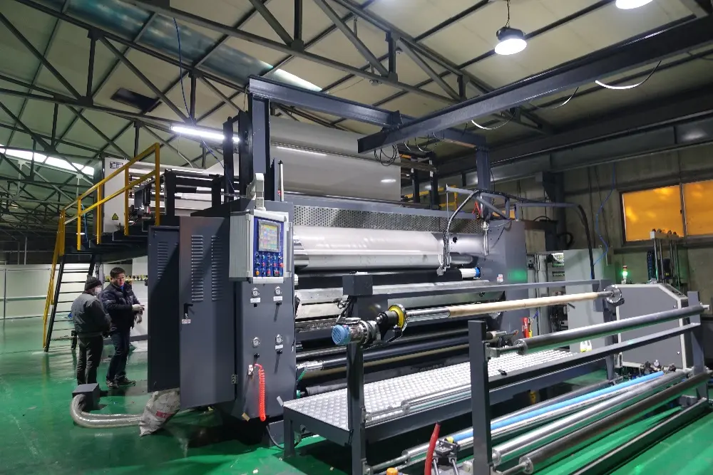 blackout curtain fabric laminating machine